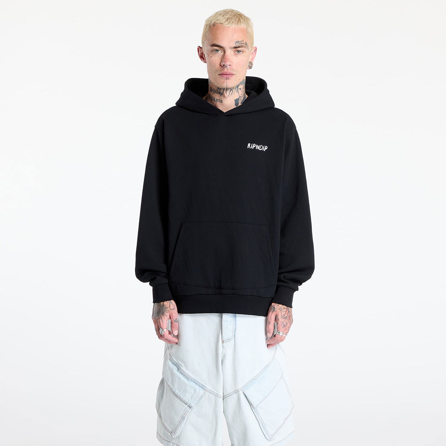 Pulover RIPNDIP RIPNDIP Coconerm Hoodie Črna | RNDSUM25126, 0