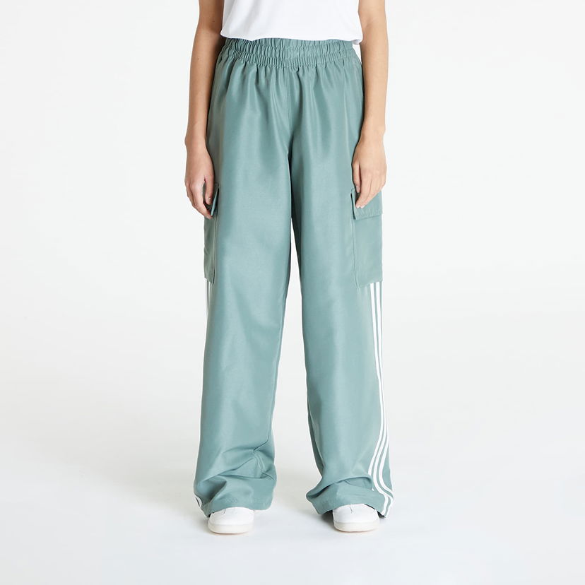 Hlače in kavbojke adidas Originals cargo pants Adicolor 3-Stripes Cargo Pants Turkizna | IZ0716