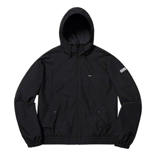 Vetrovka Supreme Hooded Harrington Jacket Supreme SS19 GORE-TEX Črna | SUP-SS19-489