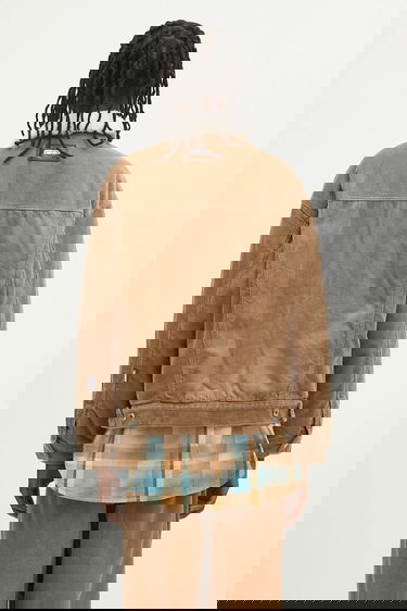 Jakna AAPE by A Bathing Ape AAPE Now Corduroy Jacket Rjava | AAPJKM7660XXN, 2