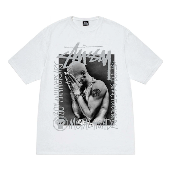 Majica Stüssy Metalheadz Logo Graphic T-Shirt Bela | 3903901, 0