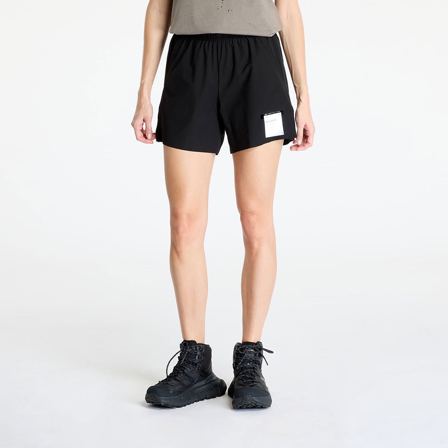 Kratke hlače Satisfy PeaceShell 5 Unlined Shorts UNISEX Black Črna | 12008-BK, 1