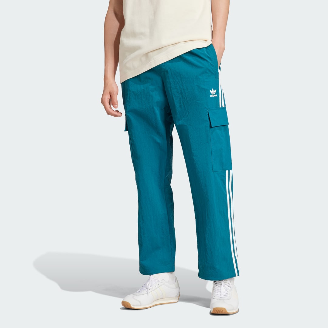 Cargo hlače adidas Performance Classics 3-Stripes Cargo Pants Modra | IZ3065, 0