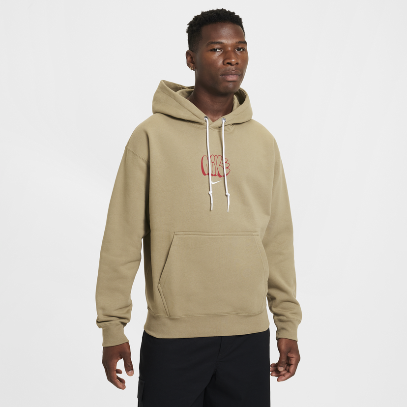 Pulover Nike Solo Swoosh Hoodie Rjava | HQ4181-276