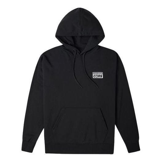 Pulover Converse Cons Pullover Hoodie Črna | 10023098-A01