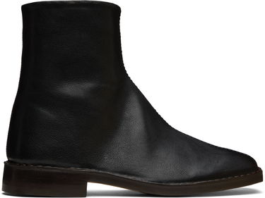 Oblačila LEMAIRE LEMAIRE Piped Zip Boots Črna | FO0155 LL0043, 0