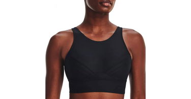 Modrček Under Armour Infinity Pintuck Mid Bra Črna | 1376883-001, 1