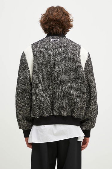 Bomber jakna KENZO WOOL VARSITY JACKET Kovinski | FE65BL1489OX.99, 3