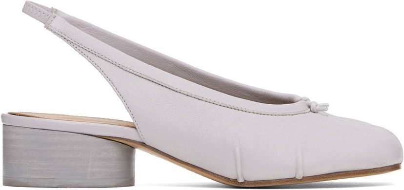 Superge in čevlji Maison Margiela Maison Margiela Tabi Ballerina Slingback Heels Lila | S58WZ0141 P6378