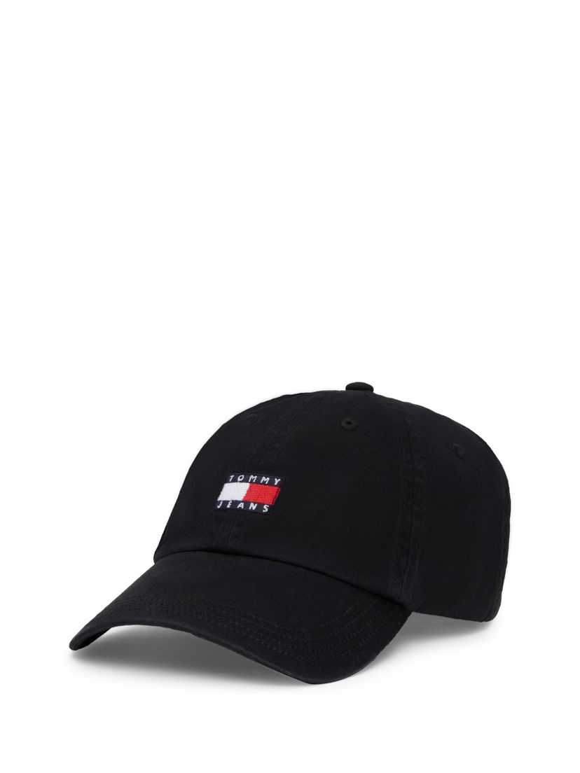 Kapa Tommy Hilfiger Tommy Jeans Heritage Baseball Cap Črna | AM0AM12020BDS