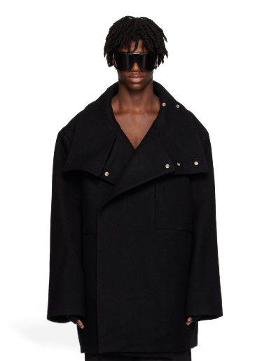 Jakna Rick Owens Caban Jacket Črna | RR02C7758 WY