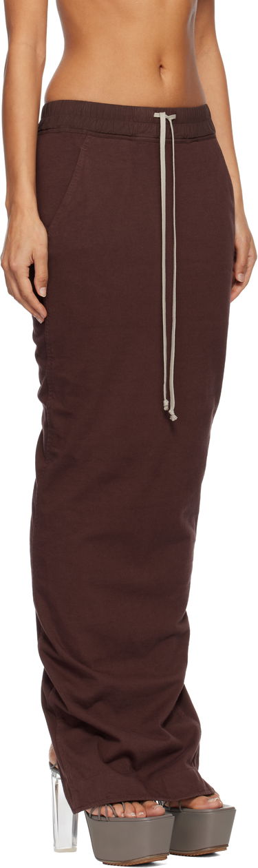 Krila Rick Owens Concordians Pull On Pillar Maxi Skirt Rjava | DS02E7332 RIG, 1