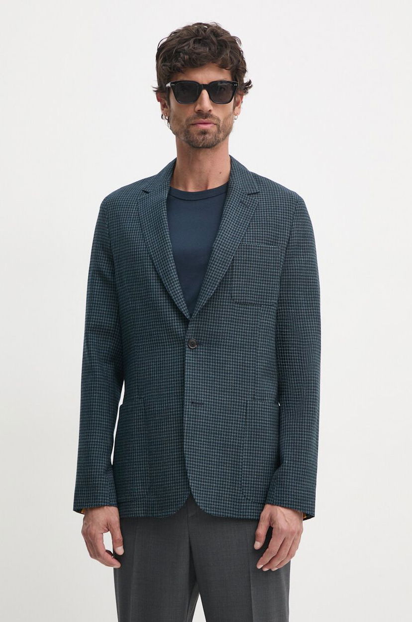 Jakna Paul Smith Paul Smith Wool Blazer Modra | M1R.2321.N01812