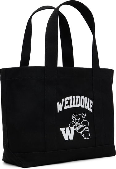 Tote bag We11done We11done Varsity Canvas Tote Črna | WD-AB2-25-481-U-BK, 1