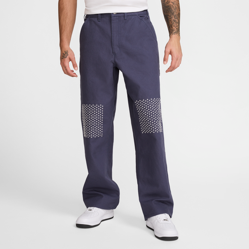 Cargo hlače Nike Nike Life Carpenter Pants Mornarica | HJ8478-437