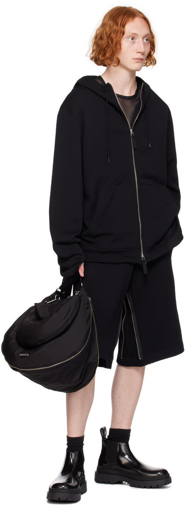 Pulover Helmut Lang Helmut Lang Zip-Up Hoodie Črna | O01HM505, 3