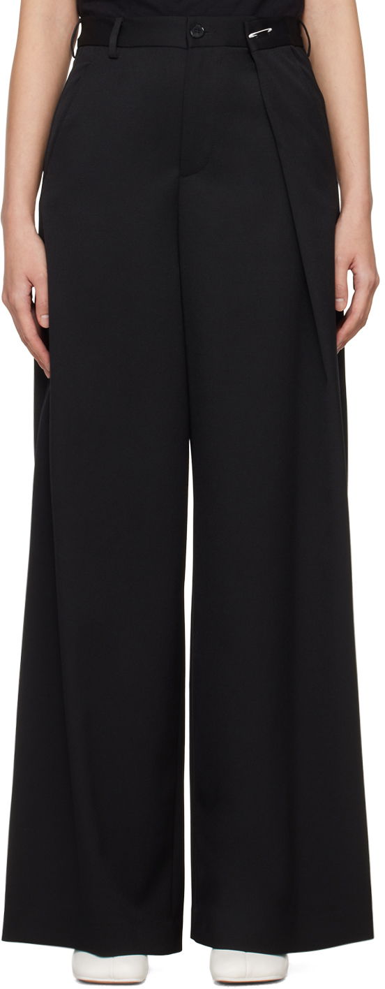 Hlače Maison Margiela MM6 Tailoring Trousers Črna | S52KA0481 S47848