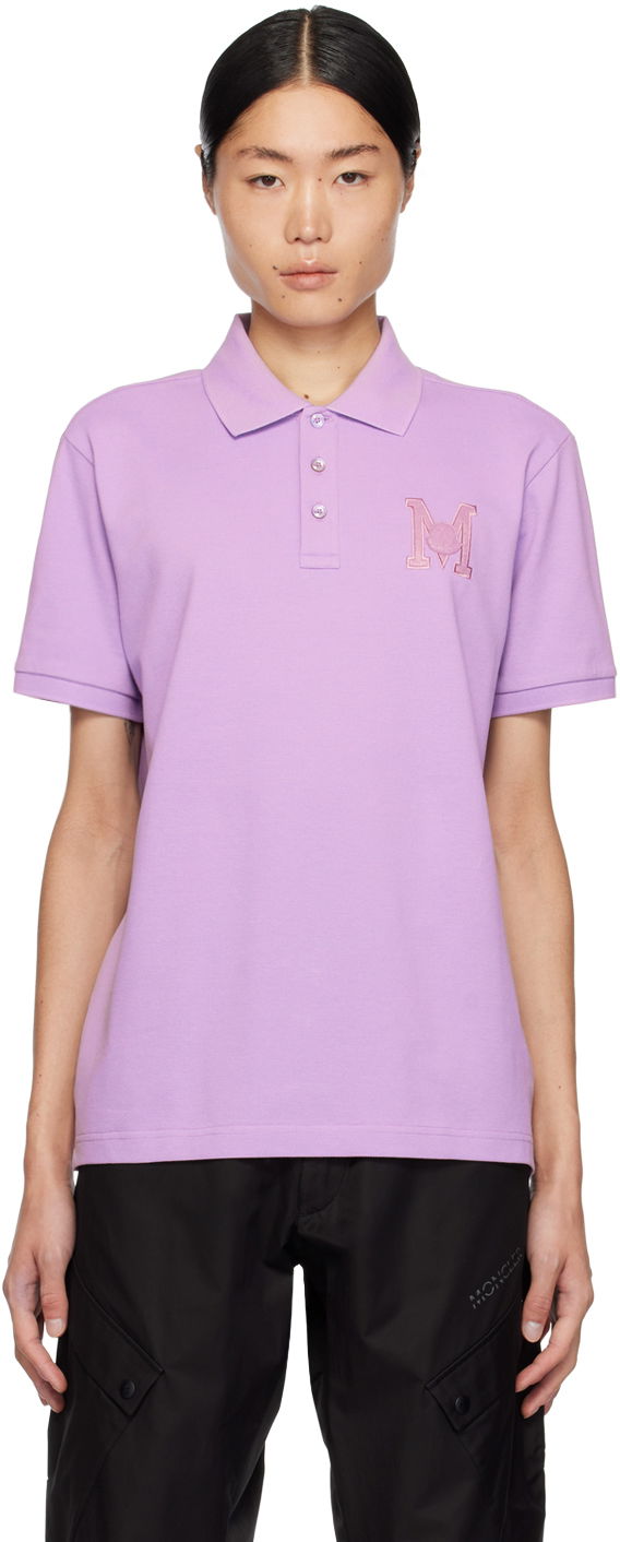 Polo majica Moncler Patch Polo Tee Roza | J10918A0000889A16, 0