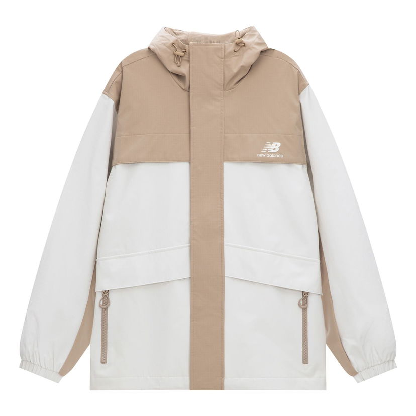 Vetrovka New Balance Urban Remix Woven Jacket Bež | AMJ33359-BNN