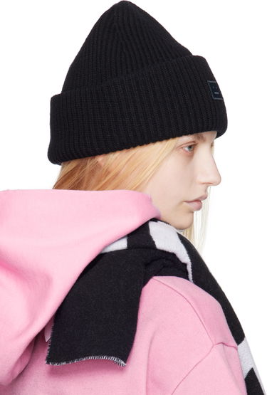 Beanie Acne Studios Small Logo Beanie Zelena | C40270-, 4