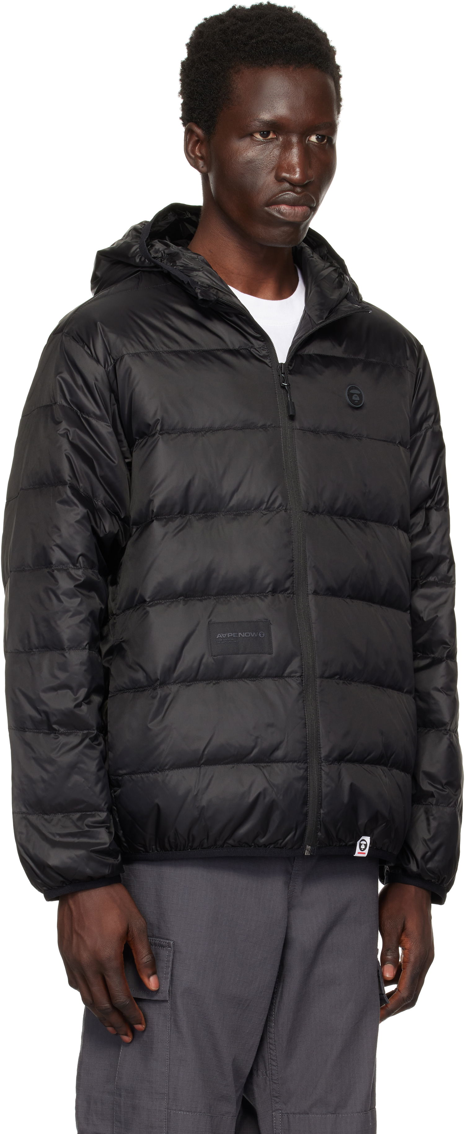 Puhovka AAPE by A Bathing Ape AAPE by A Bathing Ape 'AAPE Now' Down Jacket Črna | AAPDNM7652XXNBKX, 1