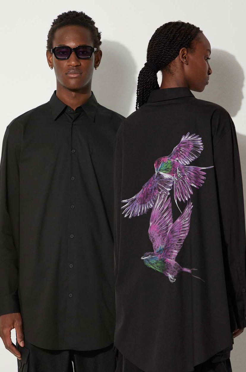 Srajce Y-3 Relaxed Graphic Shirt Črna | JE9274