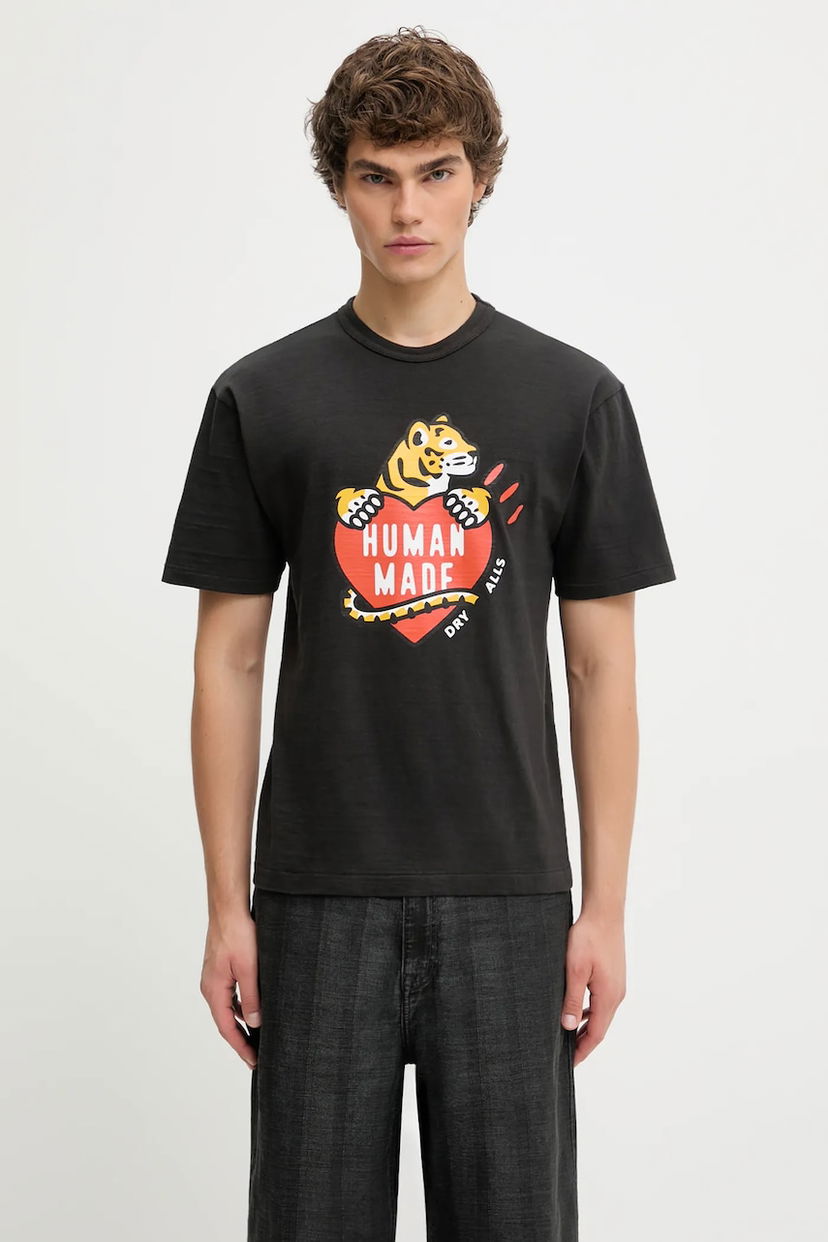 Majica Human Made Tiger Graphic T-shirt Črna | HM30TE007