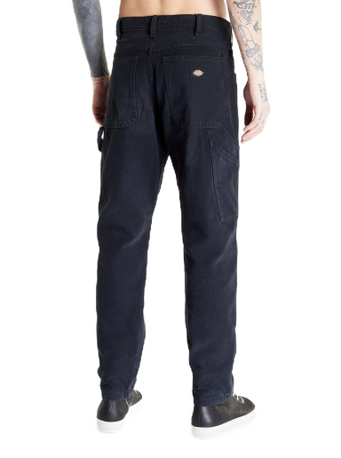 Hlače Dickies Duck Canvas Carpenter Pant Črna | DK0A4XIFC401