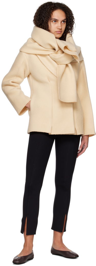 Plašči The Row The Row Azzedina Wool Jacket Bež | 6753-W2365, 4