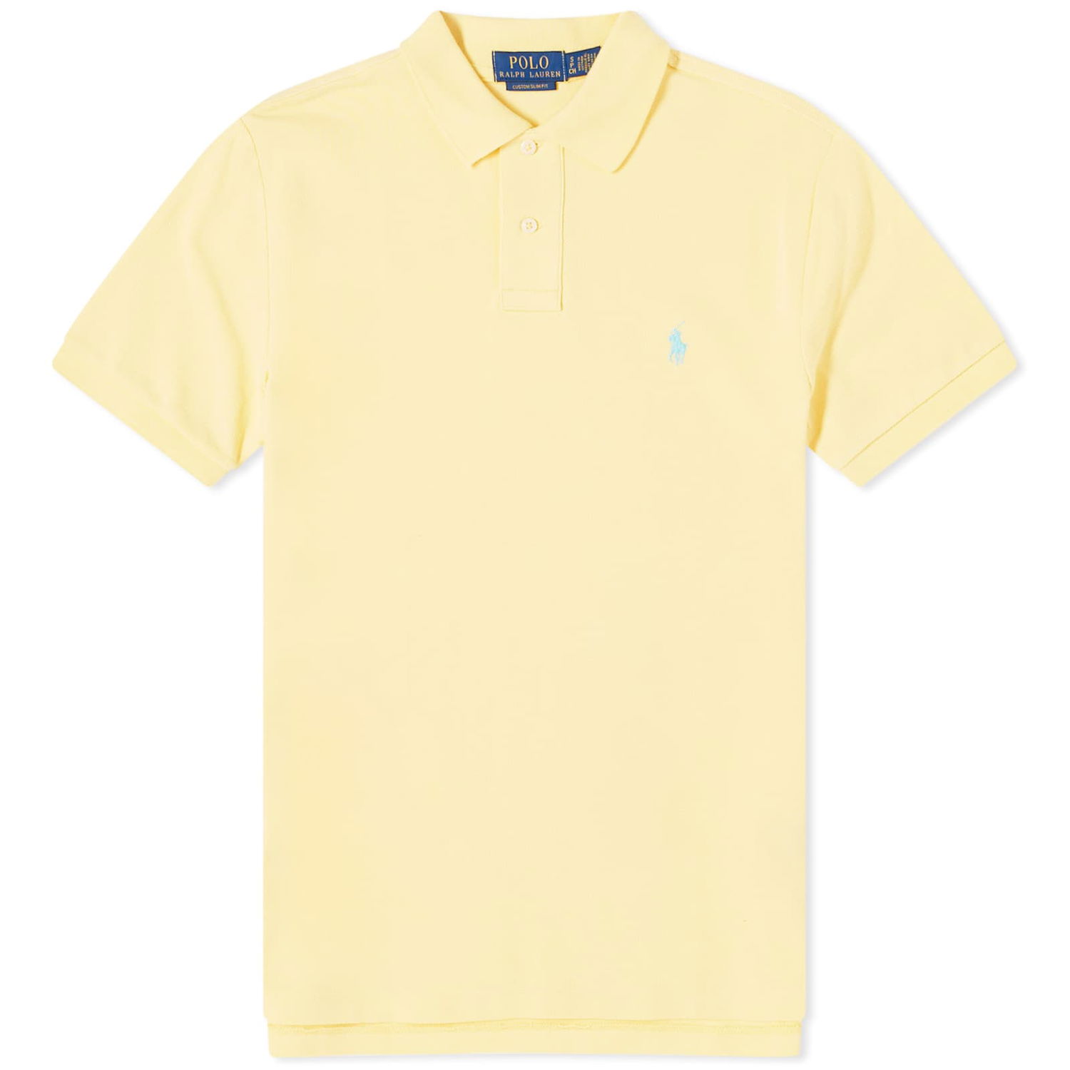Polo majica Polo by Ralph Lauren Custom Fit Polo Shirt Rumena | 710782592021, 0