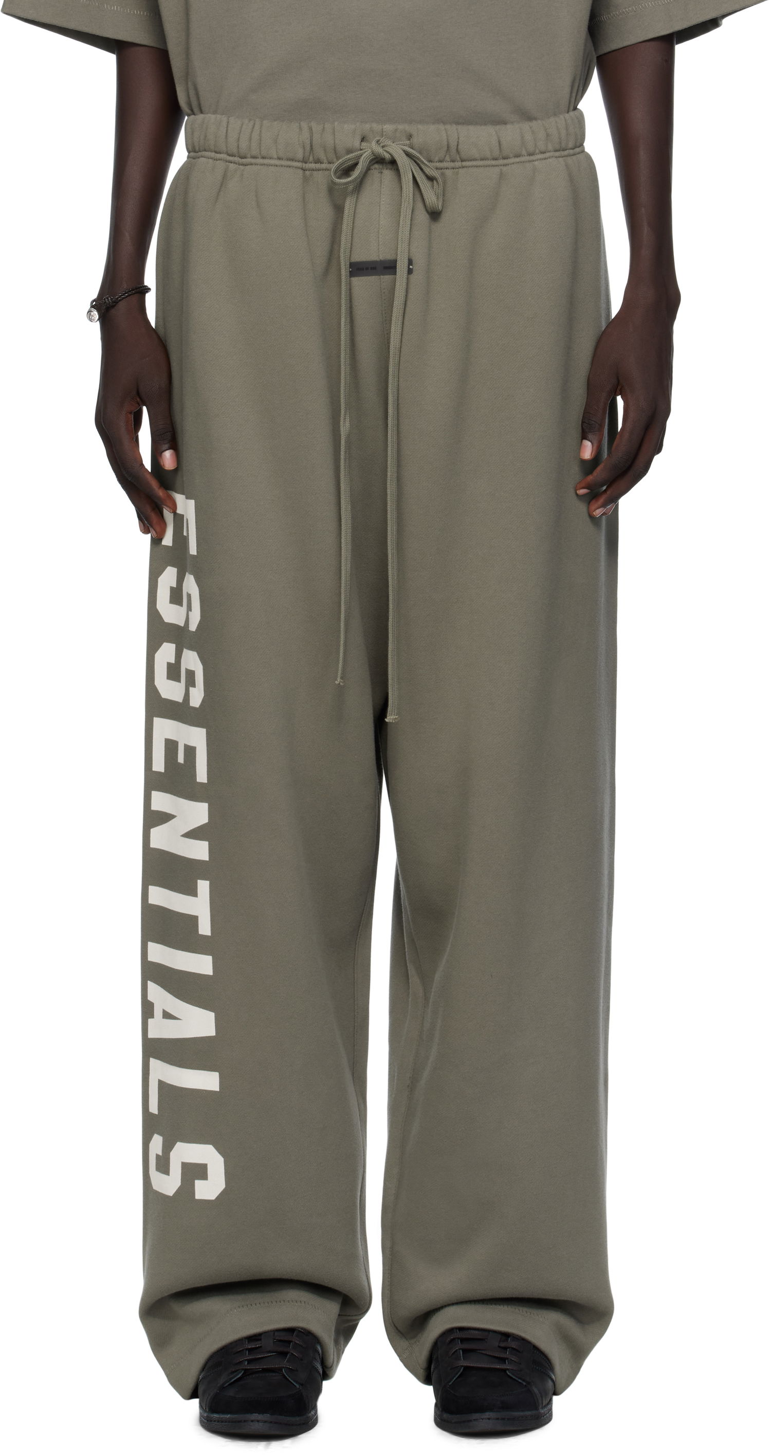Trenirka Fear of God Fear of God ESSENTIALS Fleece Lounge Sweatpants Zelena | 130SP254327F, 0