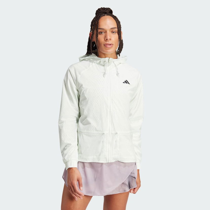 Vetrovka adidas Performance Pro Full-Zip Jacket Bela | IL7366