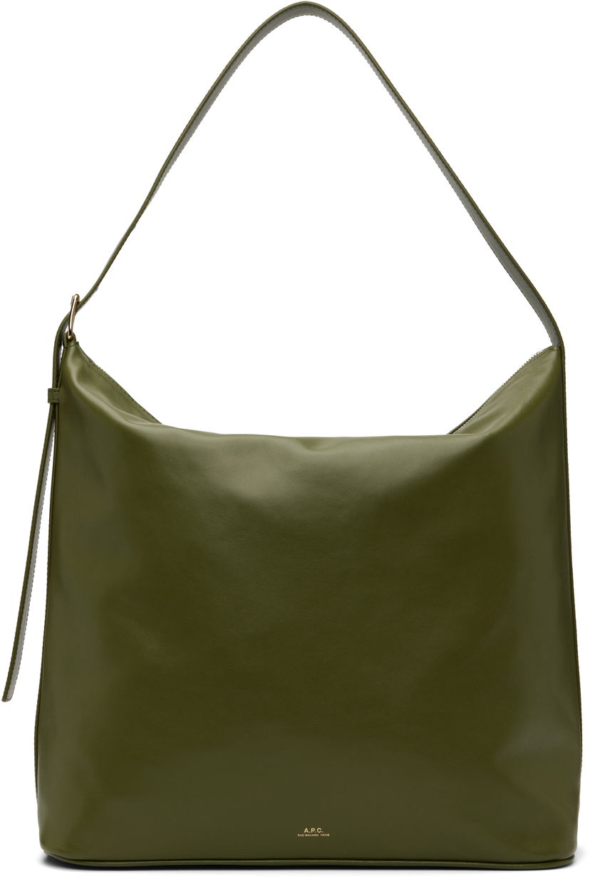 Torba za čez ramo A.P.C. A.P.C. Vera Maxi Shoulder Bag Zelena | PXCBS-F67029
