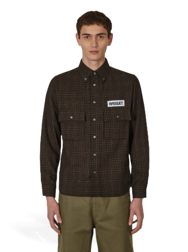 Srajce PACCBET Checked Two Pocket Shirt Rjava | PACC11B003 1