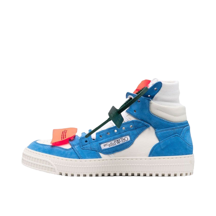 Superge in čevlji Off-White Off-Court 3.0 High White Sky Blue (SS22) Modra | OMIA065S22LEA0040140