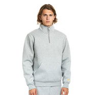 Pulover Carhartt WIP Chase Neck Zip Sweat Siva | I027038.00M.XX, 1