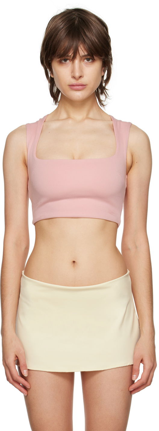 Majica brez rokavov GUIZIO Guizio Celestial Tank Top Roza | DGF21F908_BLSH, 0