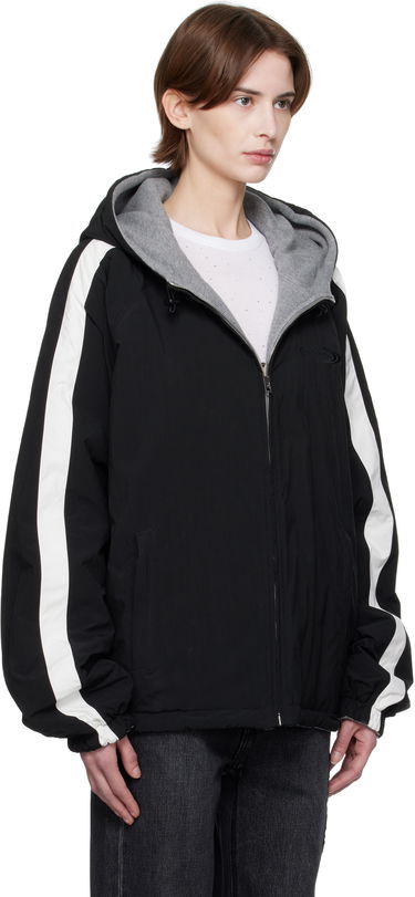 Vetrovka Alexander Wang Alexander Wang Raglan Hooded Reversible Jacket Črna | UWC1252038, 1