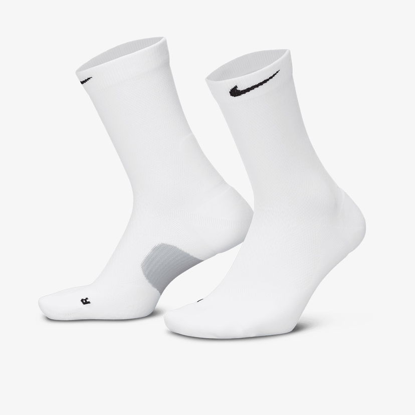 Nogavice Nike Fast Performance Crew Socks Bela | HV6924-100