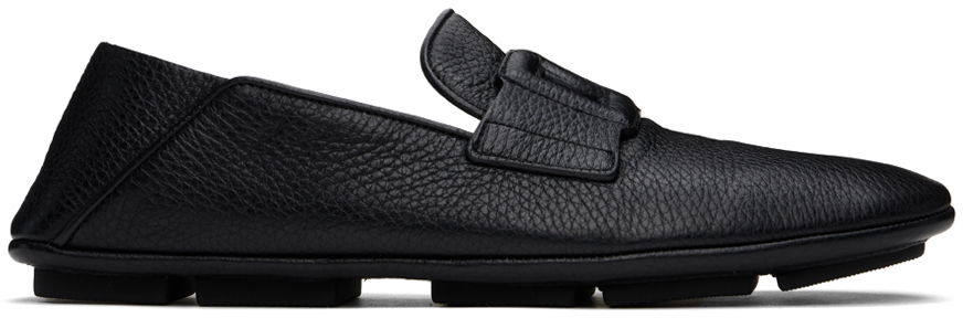 Superge in čevlji Dolce & Gabbana Driver Loafers Črna | A50583A8034, 0