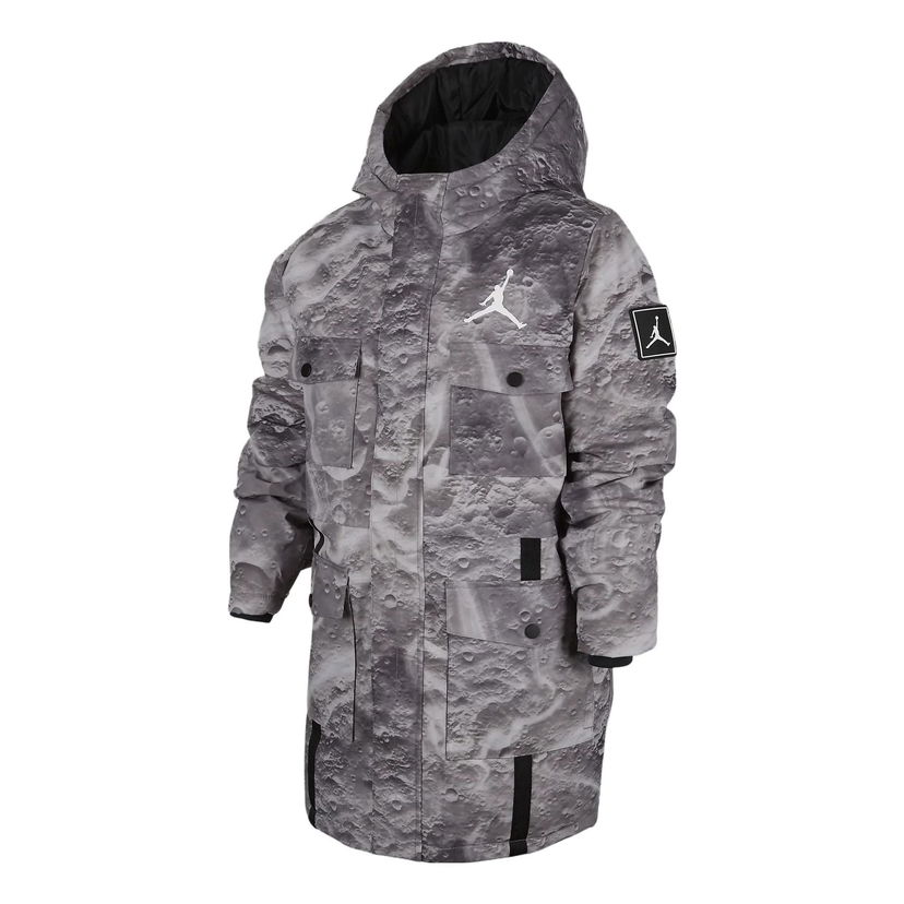 Parka Jordan Jordan Essentials Down Parka Siva | FV5813-226