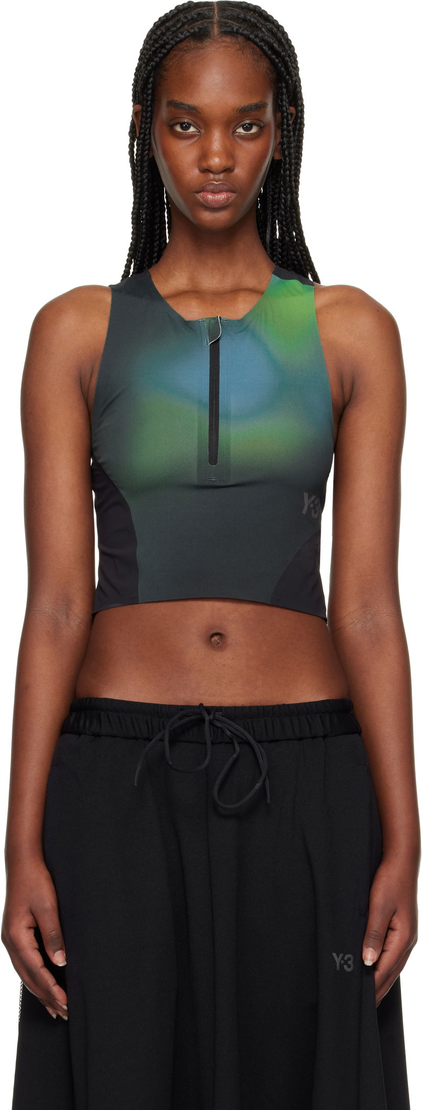 Majica brez rokavov Y-3 Y-3 Run Sport Top Večbarvna | JM3352