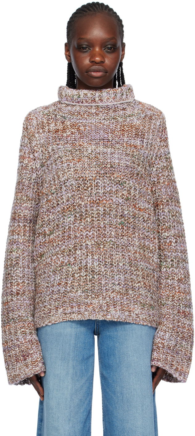 Pleteni pulover rag & bone Rag & Bone Daphne Turtleneck Sweater Večbarvna | WAS23H011CP11, 0