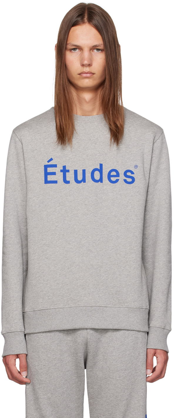 Pleteni pulover Études Story 'Études' Sweatshirt Siva | C00ME200A02282