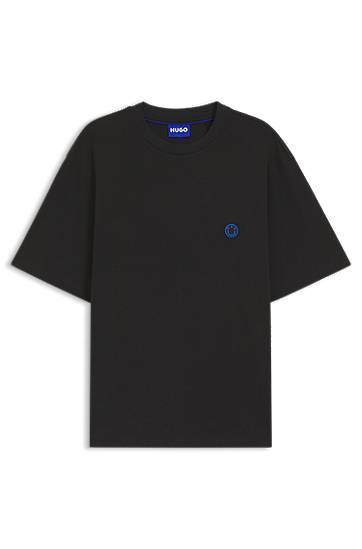 Majica BOSS Happy HUGO Jersey T-Shirt Črna | 50519984