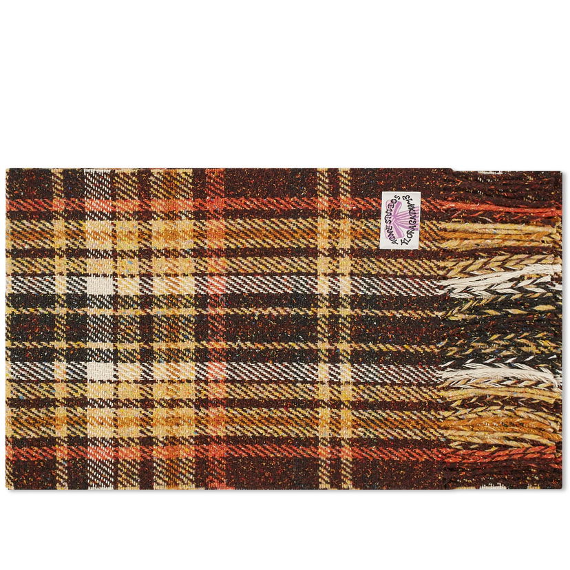 Šala Acne Studios Volano Check Scarf Rjava | CA0325-700