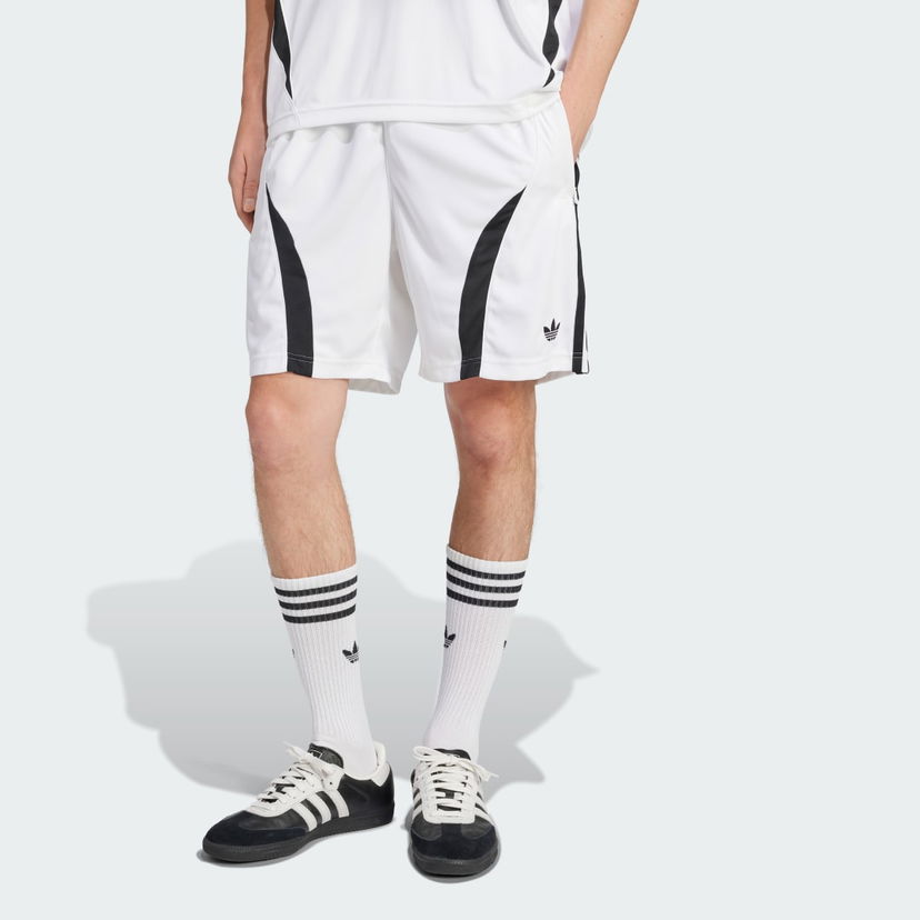 Kratke hlače adidas Performance Adicolor Teamgeist Shorts Bela | JP1122