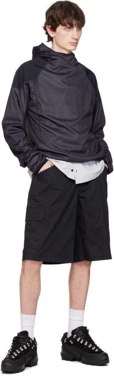 Kratke hlače GR10K GR10K Poplin Cargo Shorts Črna | BG112087DI, 3