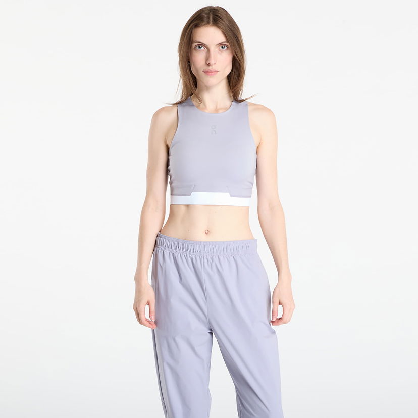 Krop-top On Running Train 2-in-1 Crop Top Siva | 1WF10210174