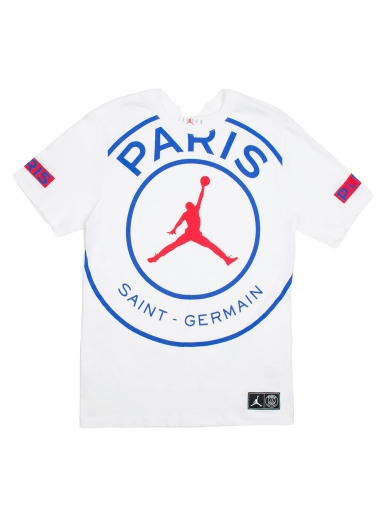 Majica Jordan Paris Saint-Germain Logo Tee Bela | BQ8384-100